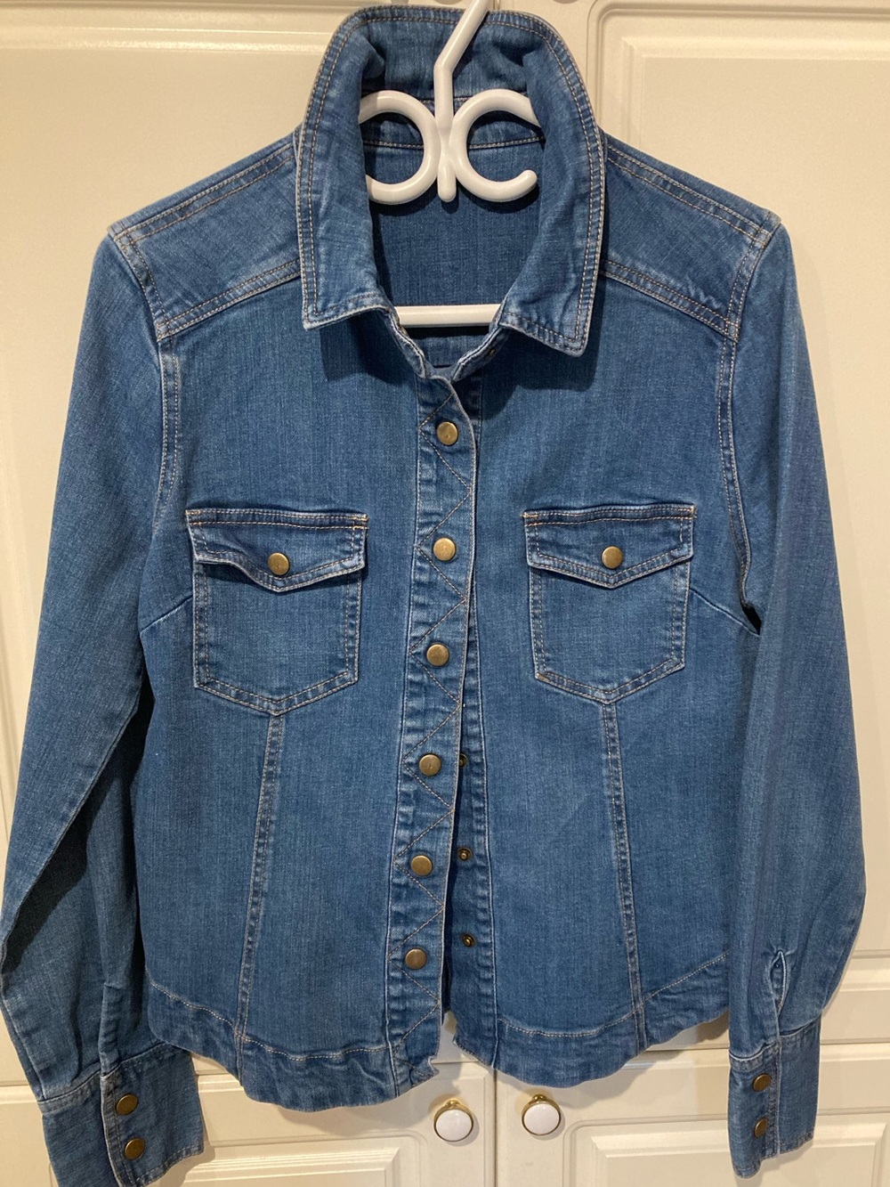 NWOT Free People Denim Jean Shacket M